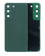 Back Cover Glass With Camera Lens For Samsung Galaxy S22 5G No Logo Green