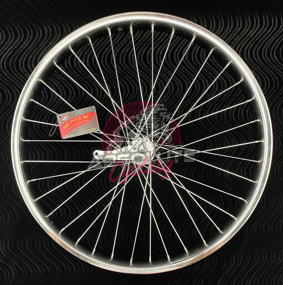 Moyeux Arrière ALTA 36 Rayons Acier Chromé - Pour Roue De Vélo Coaster Brake