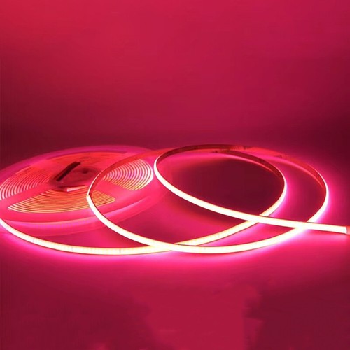 Thin 5MM COB Led Strip Lights 384leds/m Flexible Tape 12V 24V Bar Room AD Decor - Picture 21 of 38