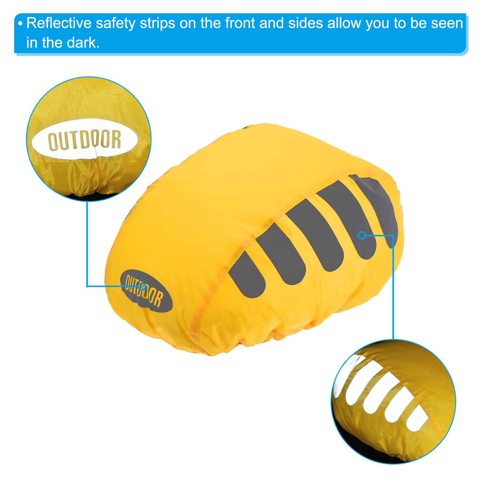 Cycling Bicycle Helmet Cover Motorcycle Helmet Rain Covers Ride Gear