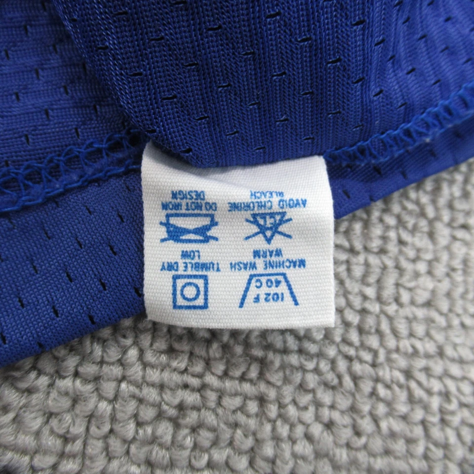 Camiseta de Colección Champion Para Hombre L Azul Rojo Malla Williamsville South Buffalo Bills Foto 3 de 4