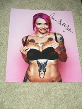Porn Star ANNA BELL PEAKS Signed 8x10 SEXY Photo AUTOGRAPH 1Y