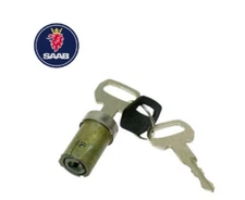 Ignition Lock Cylinder + Keys for Saab 900 1979-1994 - GENUINE SAAB