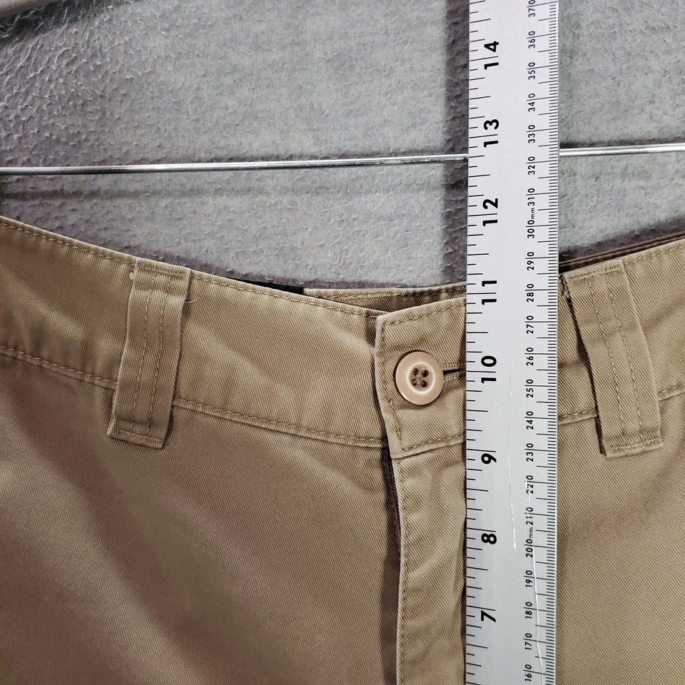 Pantalones Cortos DE COLECCIÓN Metal Mulisha Hombres 30 Chino Logo Parche Bolsillos Entrepierna 10" LEER Foto 4 de 4