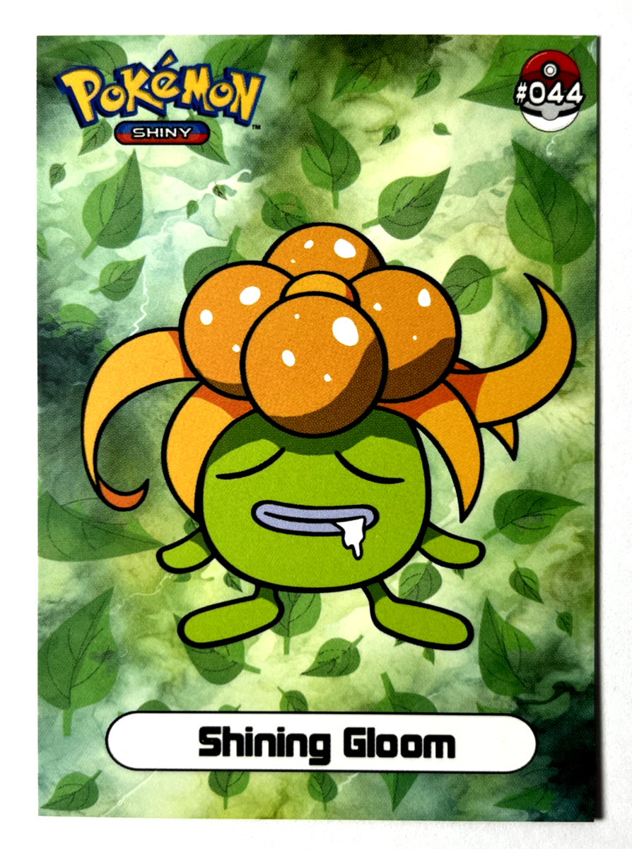 shiny gloom pokemon card 2024 SHINY POKEMON Card #044 GLOOM Kanto Peru Edition