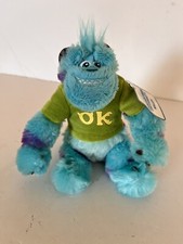 Disney Pixar Sulley Plush Doll Monsters University Inc 8" Kids Toy Play Home