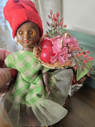 Bambola Chiquita vintage 7,5 pollici di Porto Rico occhi aperti e chiusi bambola di plastica - Foto 2 di 8