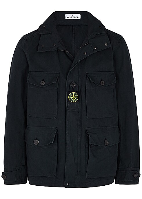 STONE ISLAND Sneakers (S0595) - Black - Sz 10 -New STONE ISLAND SHADOW PROJECT 701930109 BRUSHED COTTON SATIN  main image 3