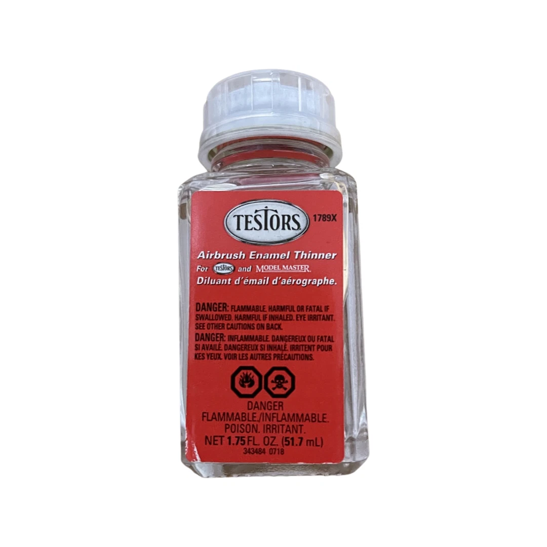 Testors 1/4 Oz. Enamel Paint Thinner, Testors Paint Thinner