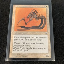 Armor Sliver Tempest Regular 1997 NM LP MTG Magic Gathering