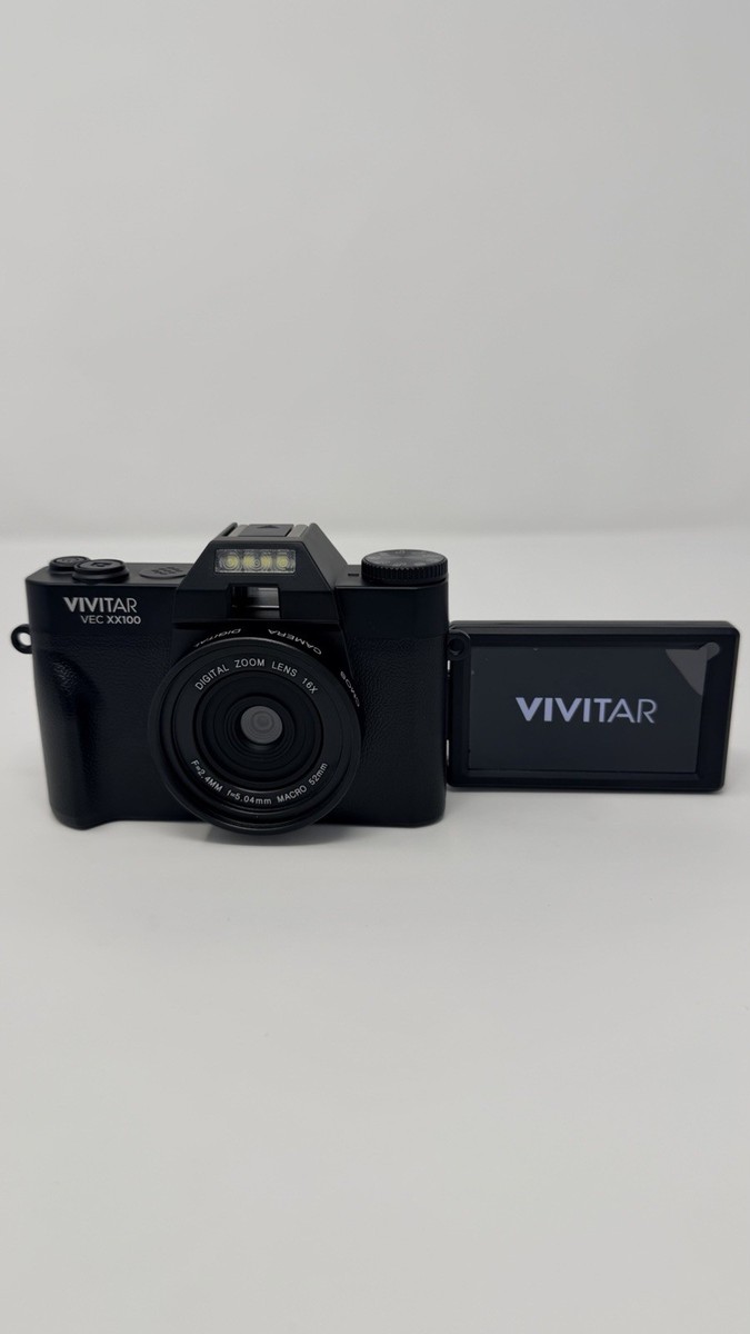 Vivitar VEC XX100 4K Wi-Fi Compact Camera 16x Zoom Macro Wide
