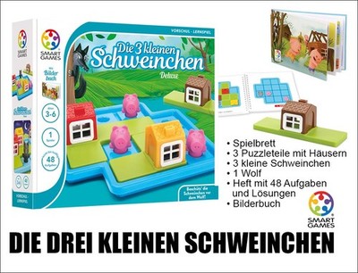 Smart Games: Die drei kleinen Schweinchen