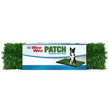 FOUR PAWS WEE-WEE PREMIUM PATCH POTTY DOG POTTY TRAINING ARTIFICIAL GRASS- GREEN