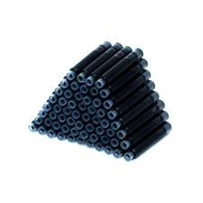 60 Count Fountain Pen Ink Refill Cartridges | Standard International Ink Cart...