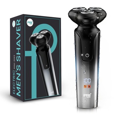 Electric Razor for Men, Rechargeable Electric Shavers for Men Waterproof Wet ...