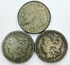 MIXED DATES MORGAN DOLLAR LOT! 3 TOTAL COINS! MUST HAVE! ASTONISHING! NR #P2225