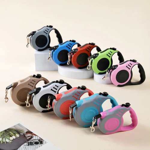 Retractable Dog Lead Extendable Training Dog Leash Pet Leads 2 Sizes 3m 5m