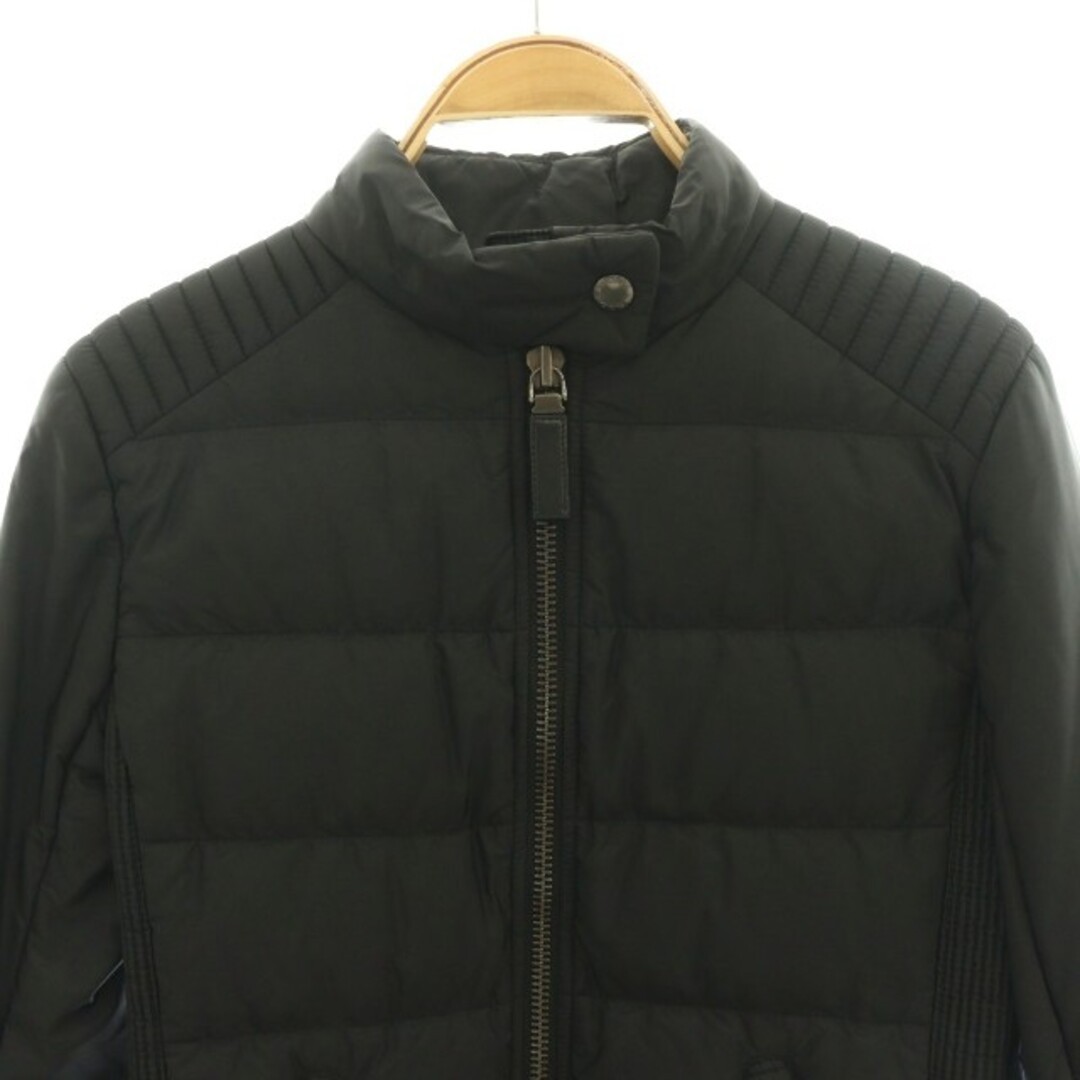 Prada Triangular Plate Down Jacket Zip up 38 Blac… - image 4