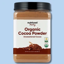 Pantry Organic Cocoa Powder (1.5lb) - Vegan, Gluten-Free, Non-GMO