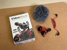 Rode Video Micro Compact On-Camera Microphone with Rycote Lyre Shock Mount