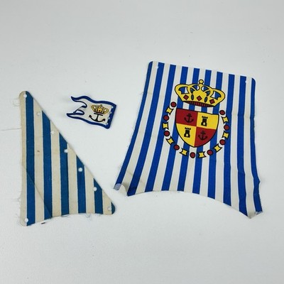 Original Cloth Sails Lego 6291 6280 Pirates Armada Spaniard Flagship