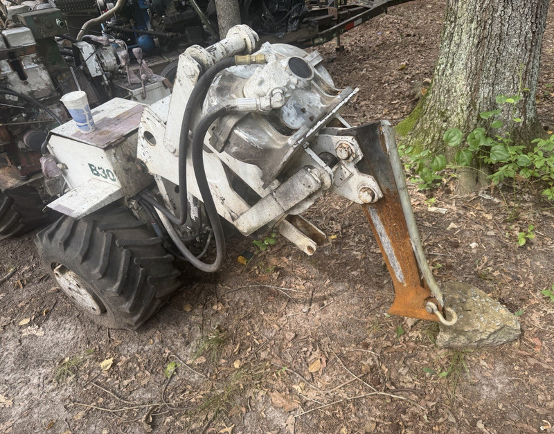 Lister B30 Diesel Trencher Machine w/ Trencher Chain Boom Attachment