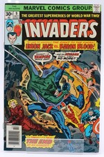 Invaders #9 • [9.0] • 1976 • Jack Kirby • MARVEL • 1° stampa