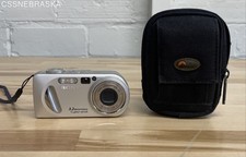 Sony Cyber-shot 3.2MP Vintage Compact Digital Camera Silver Tested DSC-P8