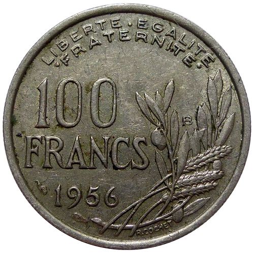 ?? 100 Francs COCHET 1956 B