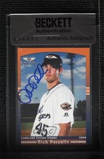 BAS 2008 Lakeland Flying Tigers Rick Porcello Beckett Auth Sticker Auto ow6