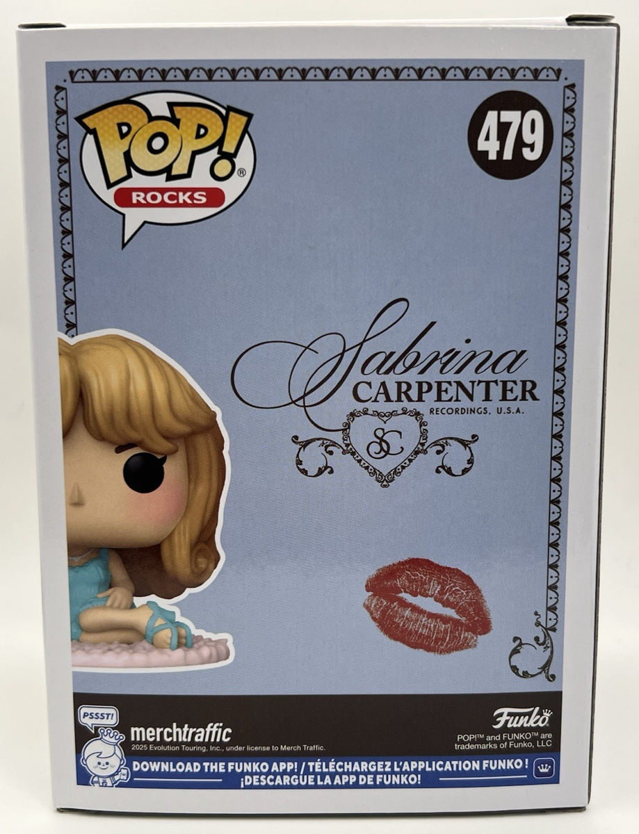 Funko Pop! Sabrina Carpenter in Nightgown #479 Vinyl Figure +