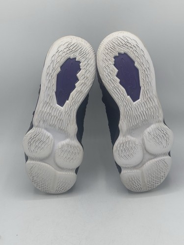 Nike LeBron XVII 17 'Lakers' Black/White/Eggplant/Amarillo BQ3177-004 - Size 12 - Picture 12 of 14