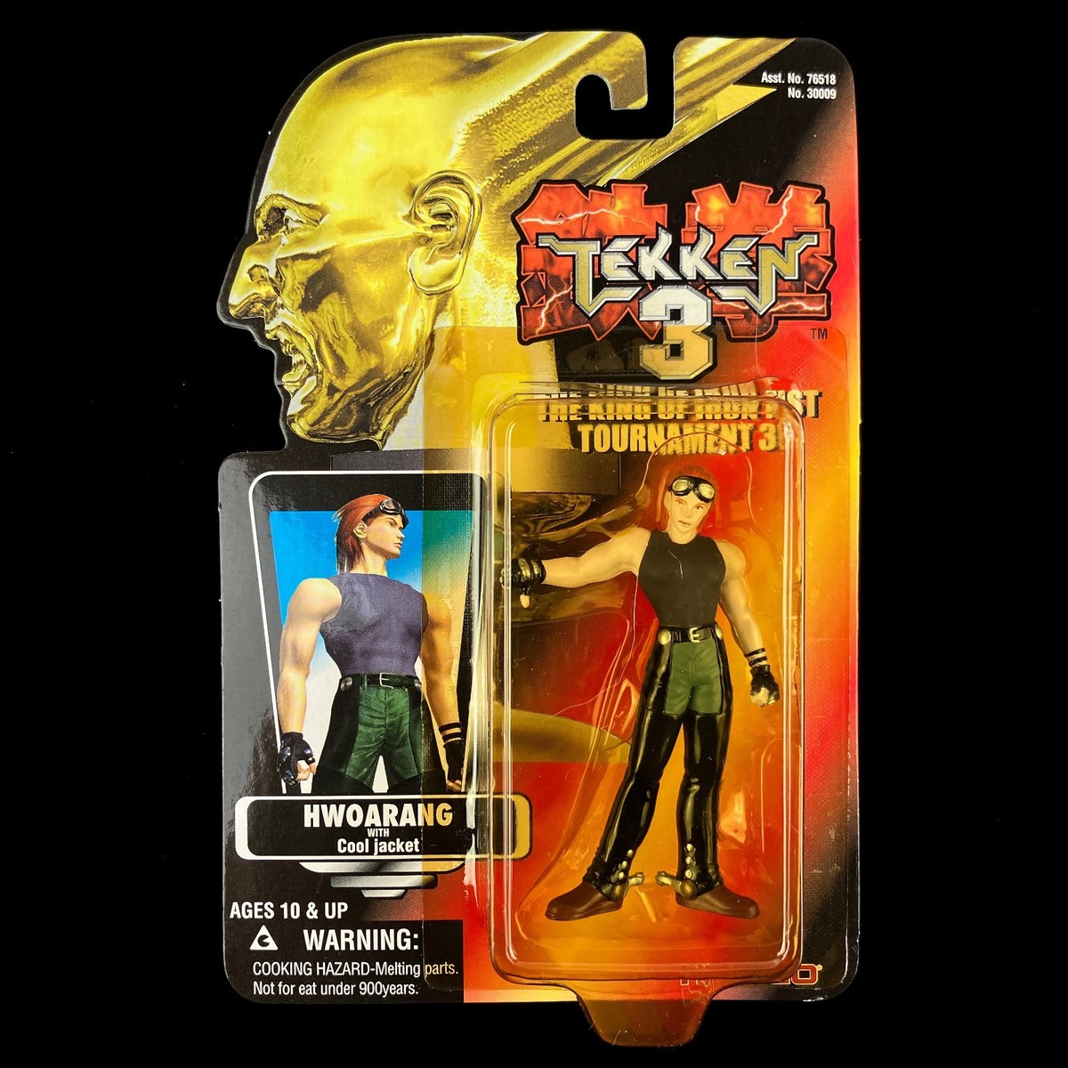 1997 Namco Tekken 3 Hwoarang Chou Kakkoii Ningyou Mini Prize
