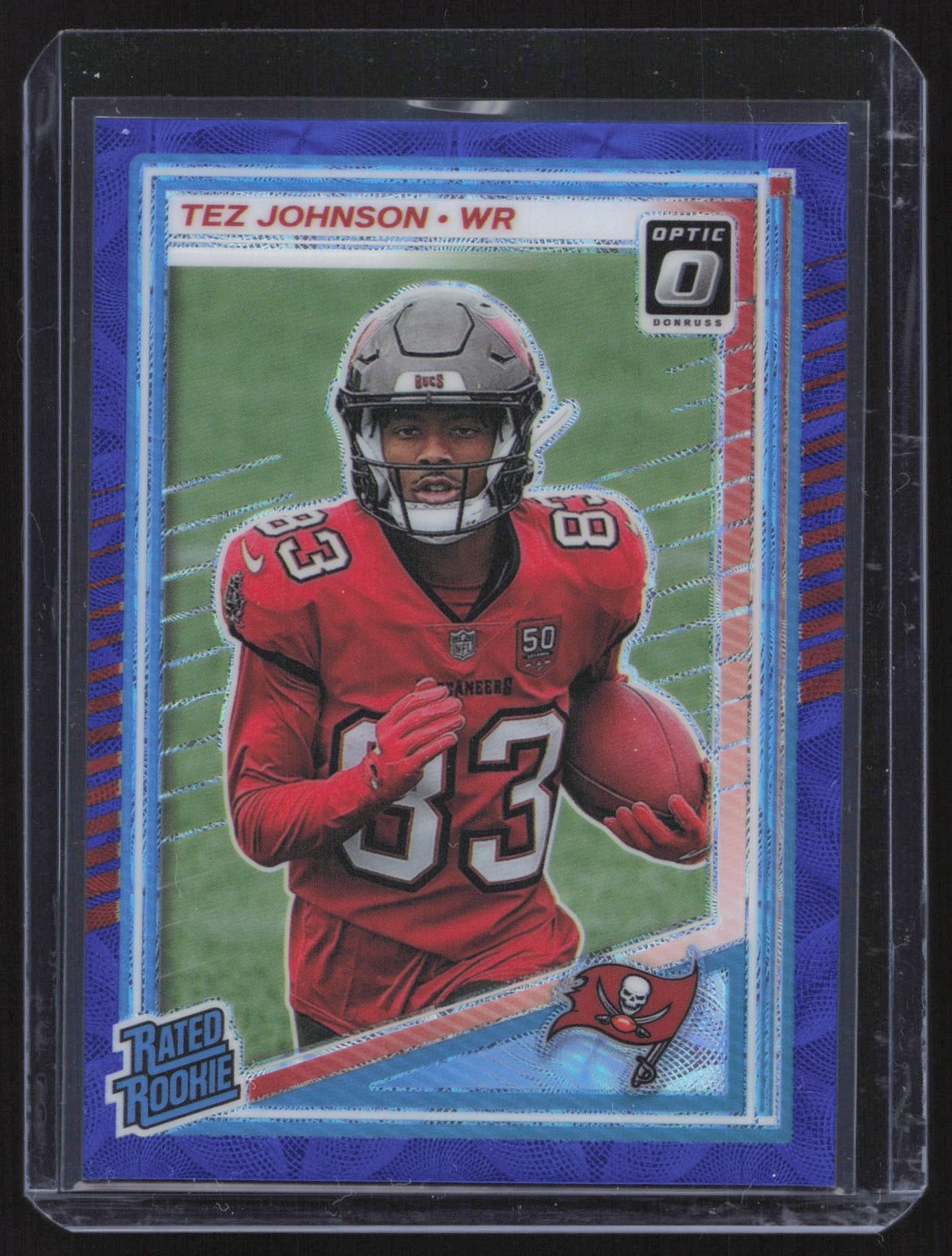 2025 Donruss Optic #231 Tez Johnson Blue Scope