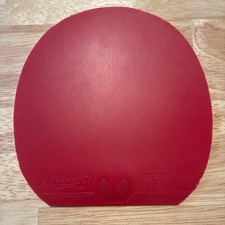 Butterfly Tenergy 05 Hard Table Tennis Rubber Red 2.1mm High Spin Performance