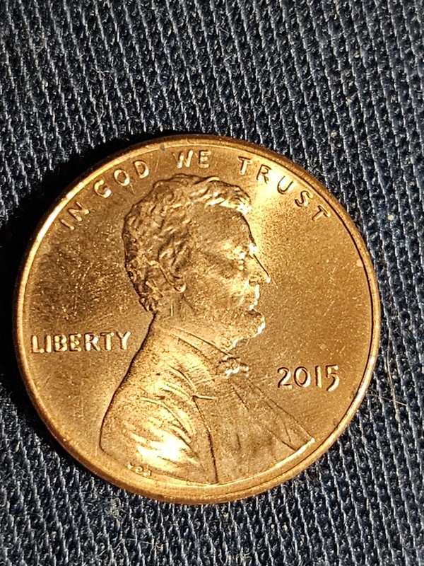 2015 Lincoln Memorial Penny Nice Coin