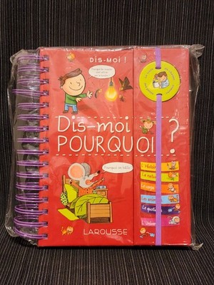 Dis-moi POURQUOI? - Larousse Jeunesse - French Children's Q&A Book - New 