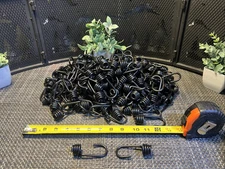 200+ QTY! HUGE LOT — Wire Cord Hooks Elastic Stretch Bungee Shock Cord Straps 3”