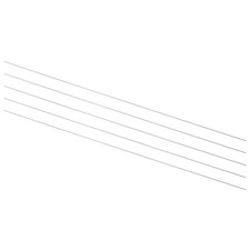 Round Metal Rods 0.5mm x 200mm High Speed Steel (HSS) Lathe Bar Stock 5 Pcs