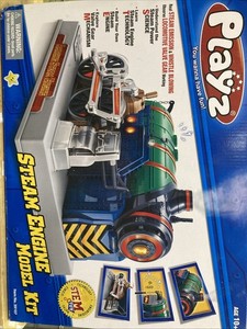 Plays Steam Engine Model Kit