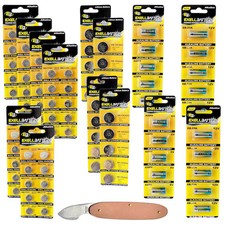 EXELL BATTERY EB-KIT-140 101pc Essential Batteries Kit CR2032 L1154 L1131 A28PX
