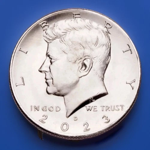 2023-D Clad Gem BU Kennedy Half Dollar Coin From OBW FAST SHIPPING