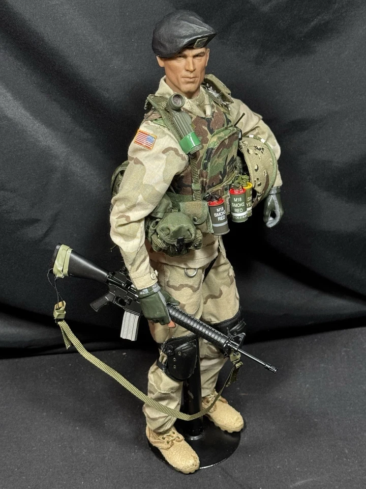 1/6 Ejército de EE. UU. GUARDABOSQUES AEROTRANSPORTADO OPERACIÓN SOMALIA SERPIENTE GÓTICA LISTA PARA DESPLEGAR Foto 2 de 4