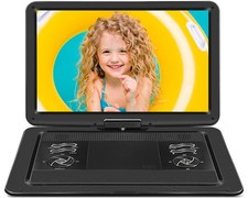 19.6" Portable DVD Player with 17.1" Large HD Screen, 5 Hours Battery DVD Pla...
