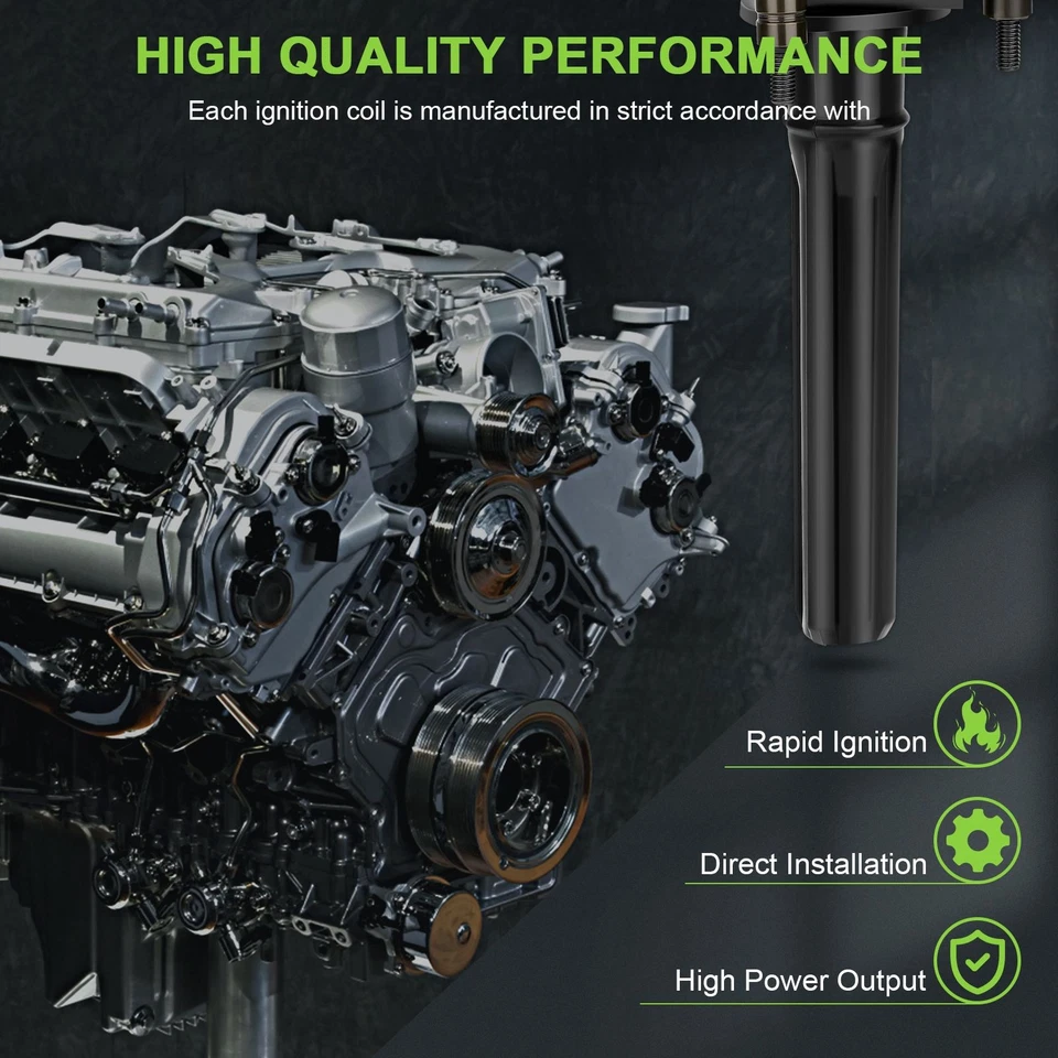 Bobina de encendido 6 para 99 00 01 Chrysler LHS V6 3,5 L (8º Vin dígito G) Foto 2 de 4