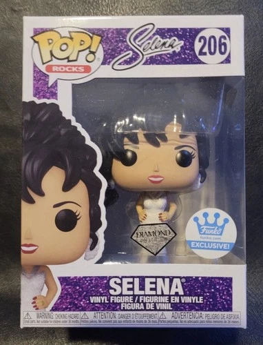 Funko Pop! Rocks Selena #206 Diamond Collection Funko Shop Exclusive