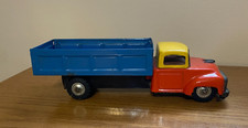 Vintage Tin Friction Toy Farm Truck Marked Japan LA-64