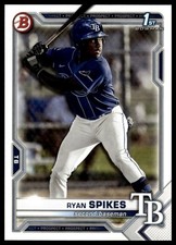2021 Bowman Draft #BD-63 Ryan Spikes