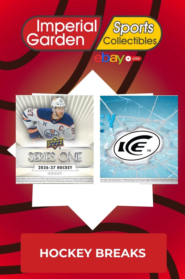 IMPERIAL GARDEN NIGHTLY HOCKEY BREAK! 2025-26 ICE n 2026-27 SERIES 1