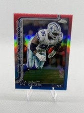 2025 Topps Chrome Football #73 Kenny Clark Red White Blue Refractor COWBOYS